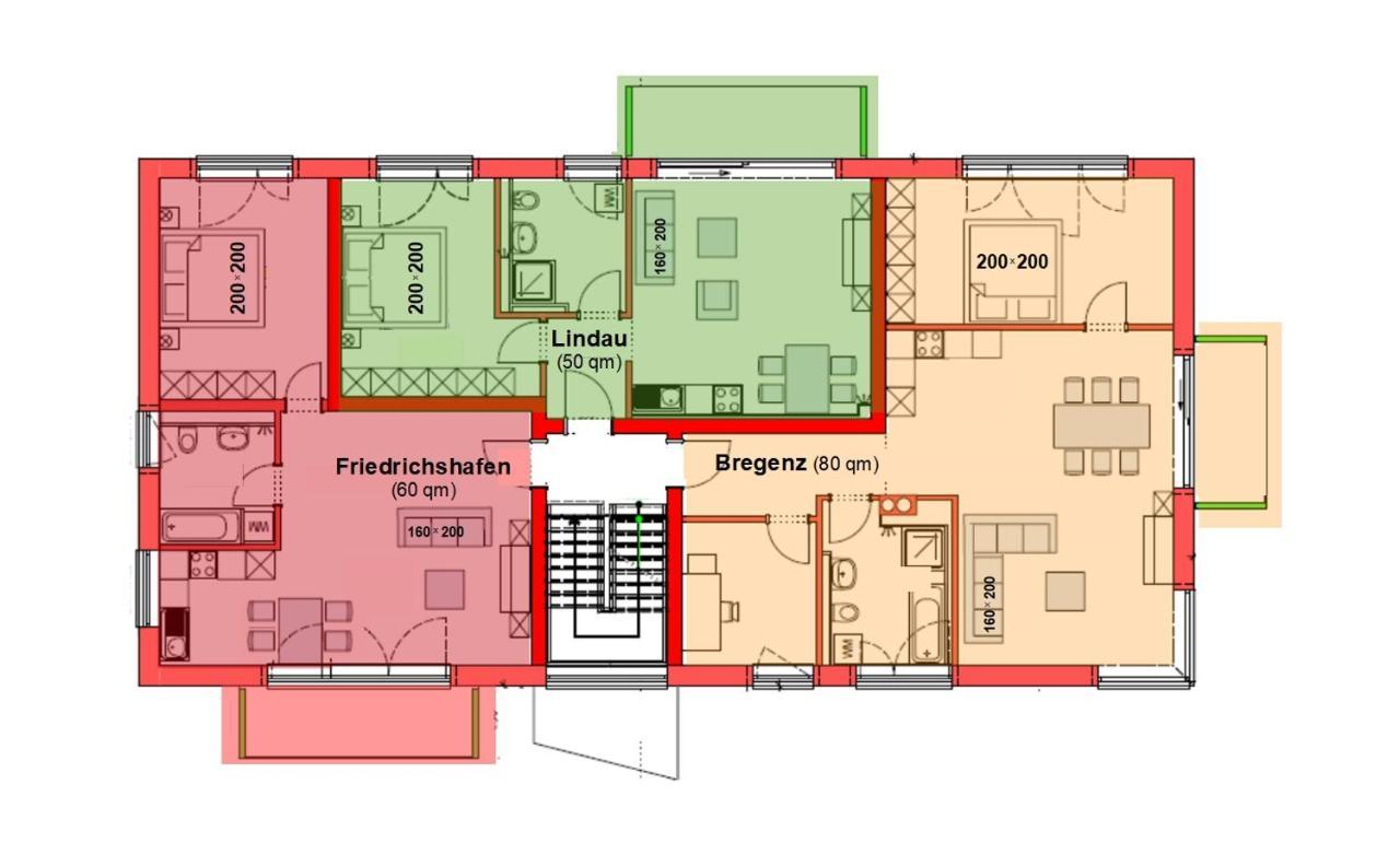 Ferienhaus Seezeichen Wasserburg Eksteriør billede